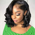 Wear And Go Glueless Bob Wig Human Hair Short Body Wave Lace Front Wigs Pre Cut Brazilian Hair 4X4 Hd Lace Closure Wig For Women