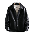 This Autumn's Best-Selling High-Quality Stand-Up Collar Jacket Is a Trendy, Fashionable, Cool and Versatile Casual Leather Jacke