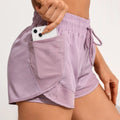 Women's Running Shorts, High Waisted Quick Dry Athletic - View 9 | SAMAG