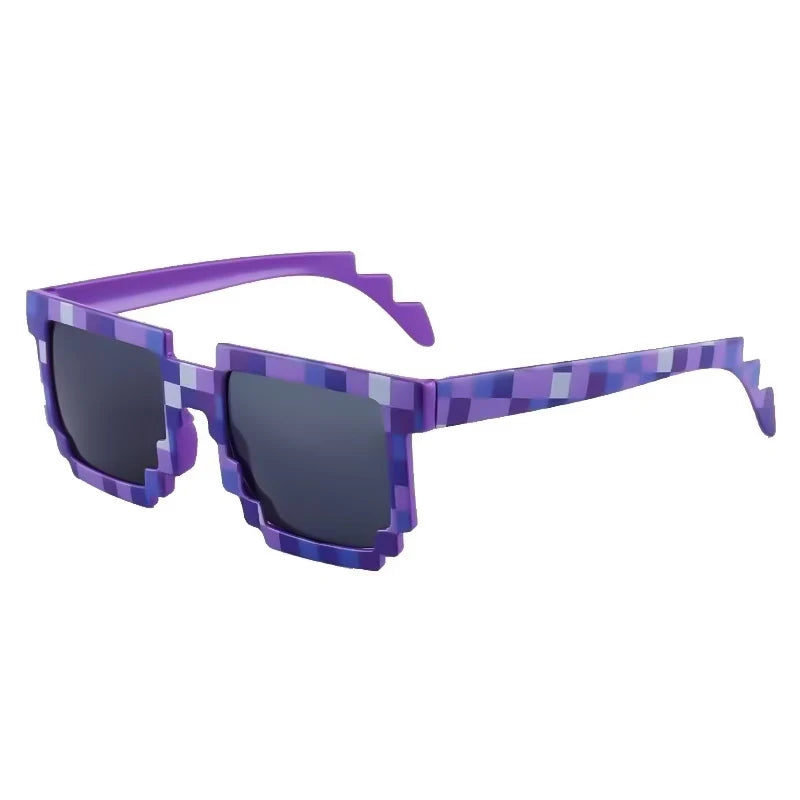 1- Pixel Sunglasses Retro Glasses Adult Boys and Girls | SAMAG