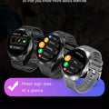 G.L Wear 2025 New Men's Smart Watch HD Display Health Tracking Bluetooth Calling Voice Assistant Sports Smartwatch