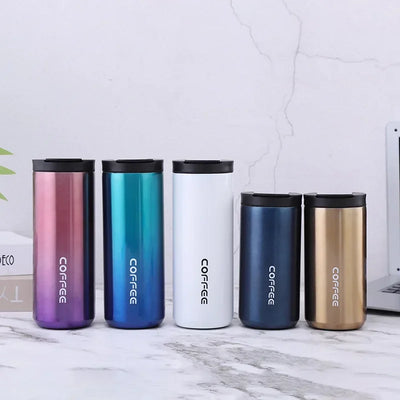 350ml/500ml Leak-Proof Travel Thermal Water Bottle | SAMAG