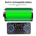 Professional V300 Pro Sound BT Card Audio Interface Mixer DJ Digital Effect Noise Reduction Console USB Record For Singing