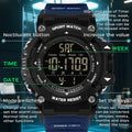 SANDA Fashion New Men Watch LED Digital Waterproof Clock Military Sports Multifunction Chronograph - Visuel 3 | SAMAG