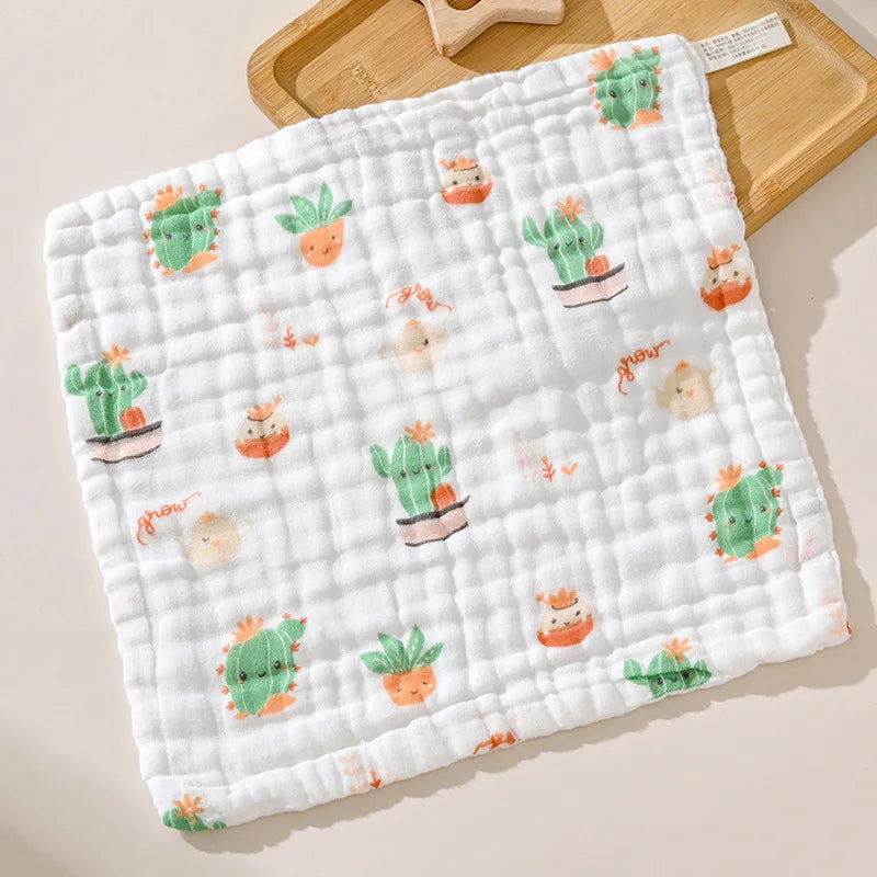Baby face towel square super soft pure cotton Class - View 13 | SAMAG