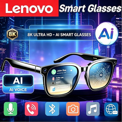 Lenovo Smart AI Glasses 800W HD 8K Shooting Camera Photo | SAMAG