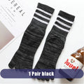 Pairs Man Toe Sport Socks Short Cotton Striped Colorful | SAMAG