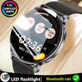2026 New 1.32" AMOLED Smartwatch Man 466*466 Resolution Bluetooth Call LED Flashlight Fitness Tracker Smart Watch For Men Women