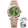 PAGANI DESIGN DD40 Gold White Date Week Luxury Automatic Watches Men TMI NH36A AR Sapphire crystal Mechanical Wristwatch For Men