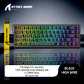 ATTACK SHARK X68HE X68Pro He Magnetic Mechanical Keyboard for Pro Gaming 0.01mm Rapid Trigg 8000Hz SOCD/Rs 0.125ms 128K Rate
