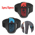 Leg Strap for Switch Sports Play Soccer for JoyCons Switch OLED Model Controller Game Accessories,Adjustable Elastic Strap