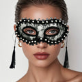 Party Mask Fringe Cosplay Mask Masquerade Ball Mask High Quality For Festival Prom Celebration