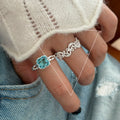 VENTFILLE 925 Sterling Silver Bow Tie Open Finger Ring For Women Gift Cute Design Fashion Jewelry Gift Wholesale