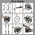 JUNXING M121 Archery Compound Bows 0-75lbs 325 FPS Arrow | SAMAG