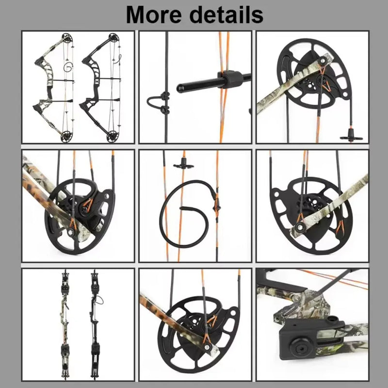 JUNXING M121 Archery Compound Bows 0-75lbs 325 FPS Arrow | SAMAG