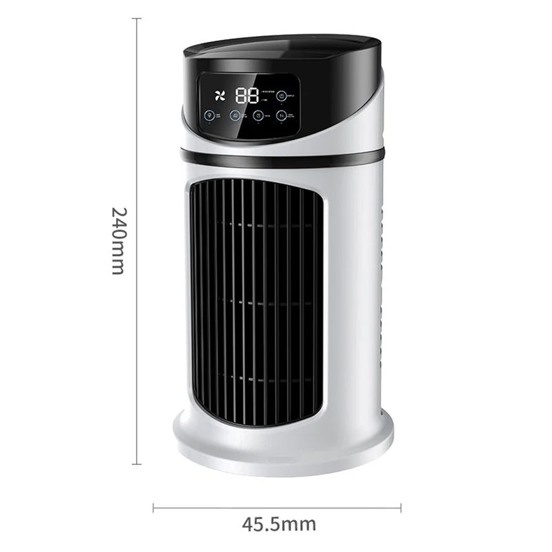 Portable Mini Air Conditioner Air Cooler Fan Water Cooling Fan Air Conditioning Air Cooler For Office Mobile Air Conditioner