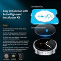 Tempered Glass Screen Protector For Samsung Galaxy Watch 8/9 40mm 44mm Ultra/ 2 47mm With Alignment Tool - Visuel 2 | SAMAG