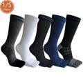 Pairs Man 5 Finger Socks Long Compression Sweat-Absorbing | SAMAG