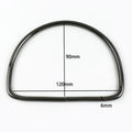 1-10Pcs D Ring Shape Metal Handles Replacement DIY Handbags Bags Purse for Making Women Bag Belt Hardware Accessories