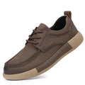 New Autumn Retro Genuine leather fashion casual trend versatile anti slip comfortable breathable simple sports men's board shoes