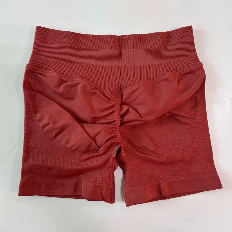 Women's Yoga Shorts 4.5 Inch Elasticity Seamless Leggings | SAMAG