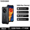 Global Version DOOGEE S300 Plus Thermal 5G Rugged Phone Thermal Imaging 12GB 1TB 6.78'' Screen 11000mAh Android 16 Mobile Phone