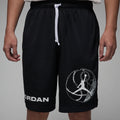 Nike genuine JORDAN men's basketball knitted breathable lace up shorts DZ4123-010