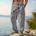 European And American Men's Cotton And Linen Trousers | SAMAG