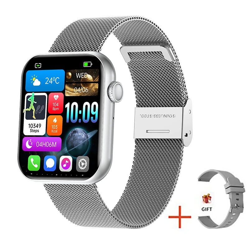 Original New Smartwatch 100+ Sports Mode Health Monitor BT Call Waterproof Smart Watches for Man Woman Android Phone Luxury 2026
