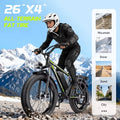 1000W motor 48V18AH battery adult urban mobility E-Bike new F26 snow beach electric bicycle 26-inch wide tire electric bicycle