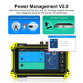 WANGLU 4K H.265 IP Camera Tester 8MP AHD TVI CVI SDI Analog IP Camera Monitor Tester Auto HD CCTV Camera Tester WiFi Analyzer