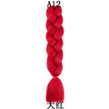 100g 24inch Jumbo Braiding Hair Synthetic Braiding Hair Braid in Hair Extensions Braids Hair for Twist for Daily Cosplay