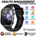 2026 New Professional-Grade Health Smart Watch Men ECG BP HR Uric Acid Lipid BMI Body Analysis Bluetooth Call Smartwatch Women