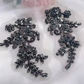Handsewn Rhinestone Flower for Wedding Dress, Coats - View 9 | SAMAG