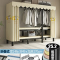 Folding Steel Frame Wardrobe Installation - Free Open Closet Durable and Economic Storage Cabinet for - View 27 | SAMAG
