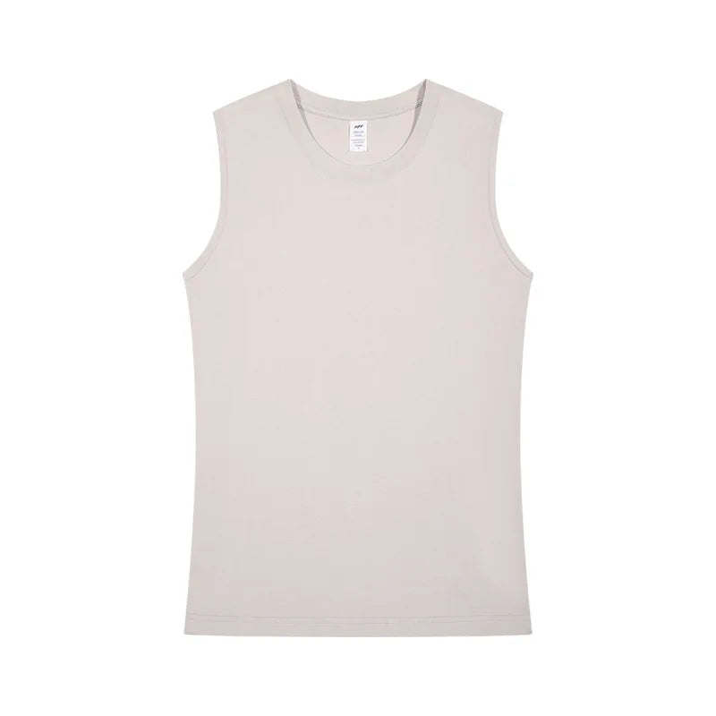 MRMT 2026 Brand New Men's Cotton Tanks Tops Solid Color Undershirt Sleeveless Man T shirt Tank Top Bottoming Men Vests For Male
