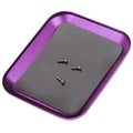 RC Repair Tool Aluminium Alloy Magnetic Screw Tray Plate For Airplane Car Boat Crawler Axial SCX10 D90 D110 Model Repair Tool Co
