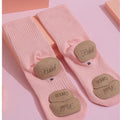 Blue Silicone Anti Slip Cotton Grip Socks Unisex Adult Kids Ballet Contemporary Chinese Dance Yoga Barre Floor Practice Socks