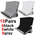 12Pairs of MEN'S Sports Socks, Sweat Absorbing | SAMAG