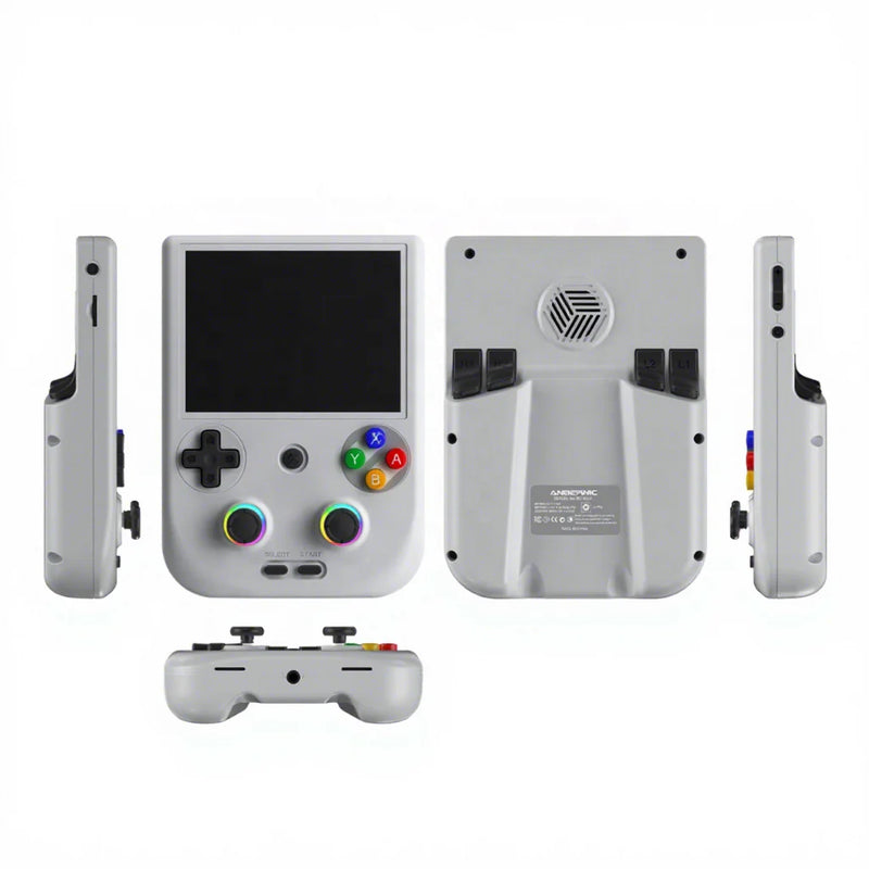 Portable Handheld Game Console 4 Inch Touch Screen HD 5500mAh 64 Bit Android 12 System Built-in 15000 Games Player