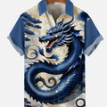Men's Shirt Dragon Print Casual Daily Tops 3D Printing | SAMAG