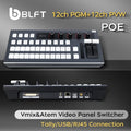 Atem controller black magic switchboard control panel livestream atem mini camera blackmagic vMix software video switcher