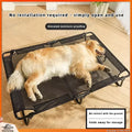 Elevated Dog Bed for Large Medium Dogs Summer Cooling Winter Warm Pet Cot Four Seasons Outdoor Indoor Use for Golden