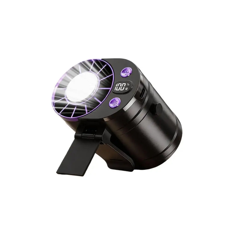 Portable Waist Mounted Fan Semiconductor Cooling Personal Air Conditioner 3000mAh Turbo Outdoor Working Cooling Fan