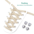 1Pair Elastic Laces Sneakers Tennis Flat Shoelaces No Tie Shoe Laces Without Ties Kids Adult 8mm Wide Shoelace Shoes Accessories