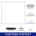 Detachable Diffuser Panel Portable Overhead Diffusion Butterfly Screen Scrim Frame Kit for Photography Studio Furniture Shooting
