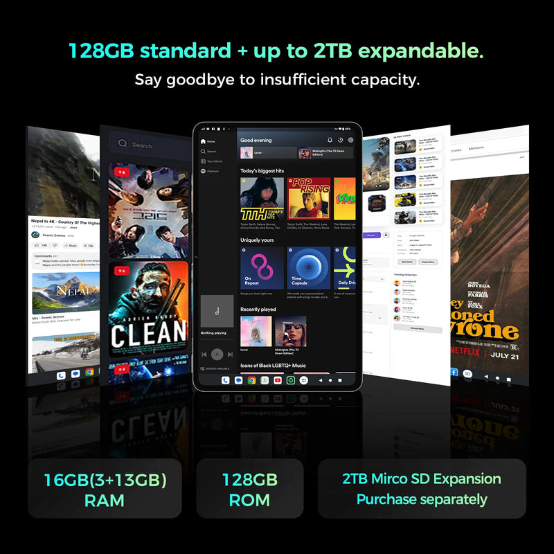 Teclast P50T Android 16 Tablets PC 90Hz 11 inch TDDI - View 5 | SAMAG