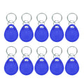 5YOA 10pcs 125KHz T5577 Keyfobs Rewritable Duplicate Tag 5200 Proximity Copy Access Card ID Token Ring RFID Cloner Keychain