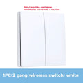 Self-Powered  Wireless Light Switch RF433MHz No Battery Waterproof Wall Panel Remote Control Kinetic Switches  for Home  Schakel
