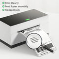500/1000 Sheets 4''x6'' White Thermal Label Paper for Thermal Label Printers Logistics Shipping Labels 100x150mm